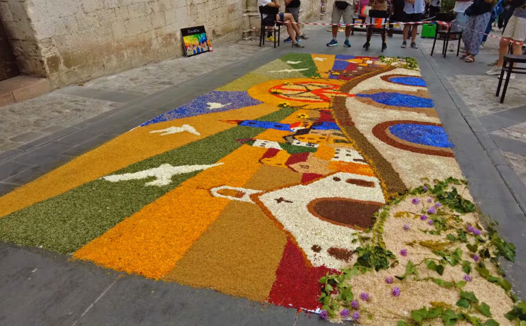 Le Infiorate di Spello, festival in Spello, Italy