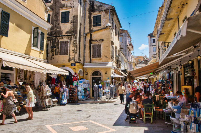 Old Town of Corfu, Greece