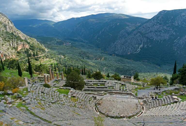 Temple of Apollo at Delphi, Greece