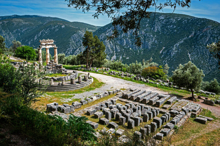 Temple of Apollo at Delphi, Greece