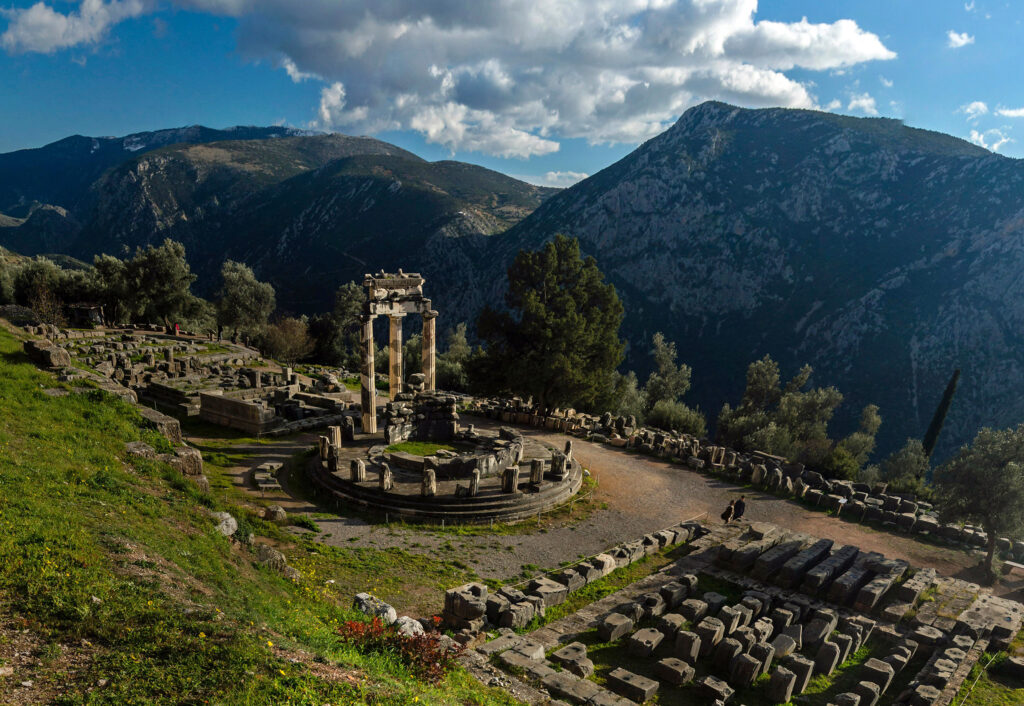 Temple of Apollo at Delphi, Greece