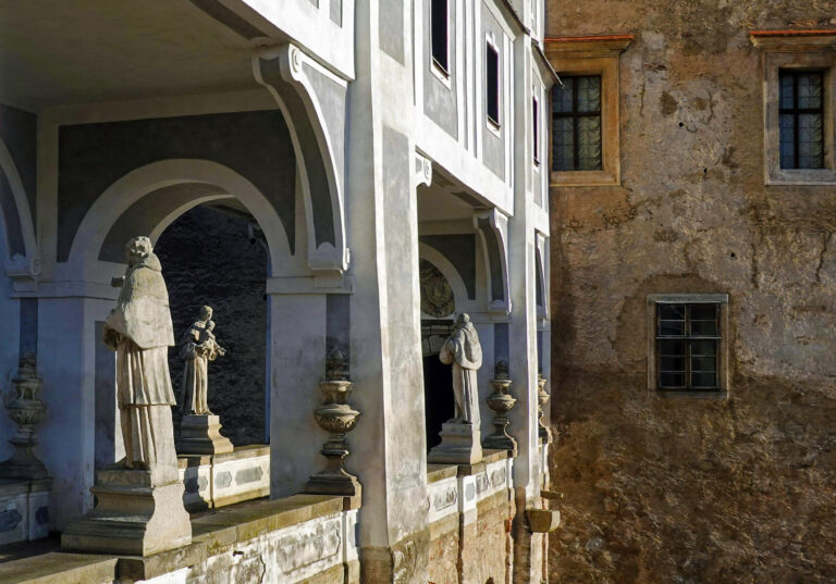 Český Krumlov castle & old city, Czech Republic