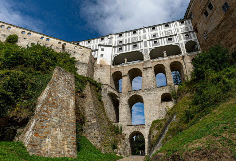 Český Krumlov castle & old city, Czech Republic