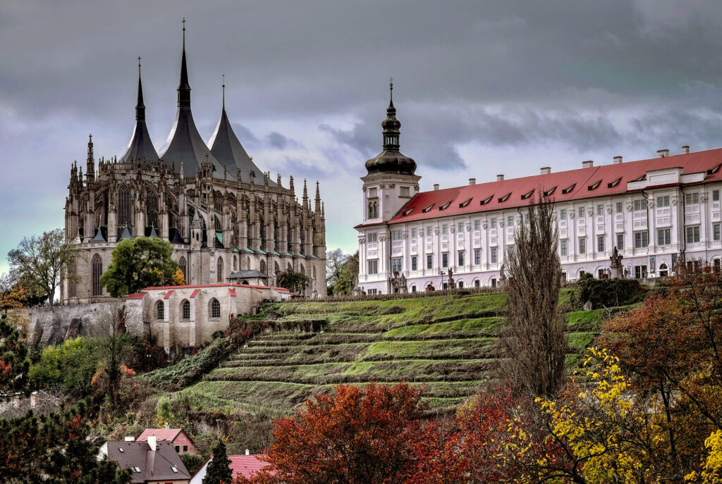 Saint Barbara’s Church & Kutná Hora old city, Czech Republic