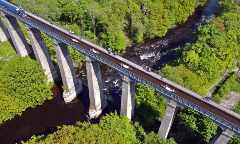 Pontcysyllte Aqueduct, northeast Wales, United Kingdom