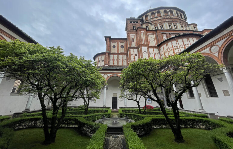Santa Maria delle Grazie and mural of The Last Supper, Milan, Italy