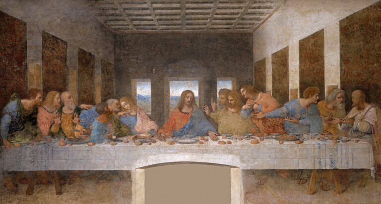 Santa Maria delle Grazie and mural of The Last Supper, Milan, Italy