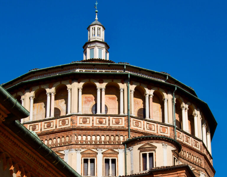 Santa Maria delle Grazie and mural of The Last Supper, Milan, Italy