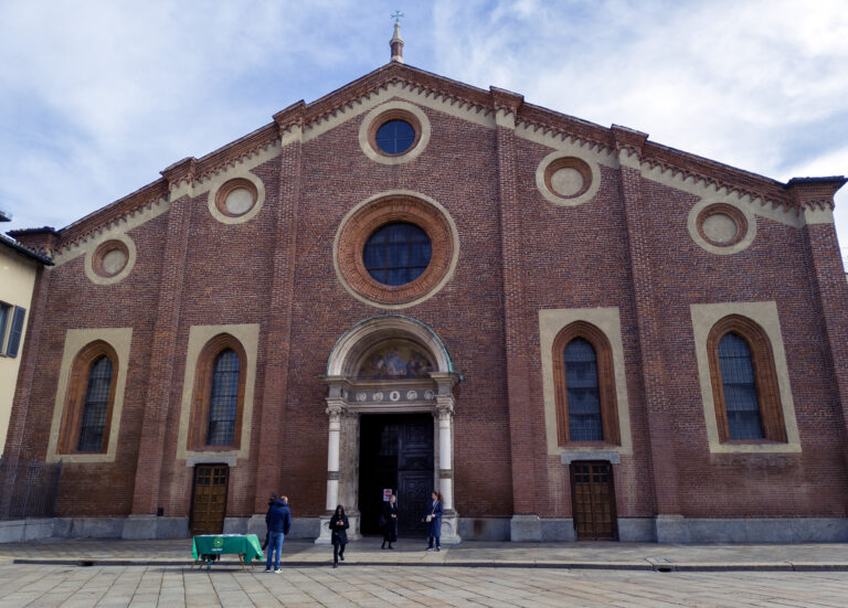 Santa Maria delle Grazie and mural of The Last Supper, Milan, Italy