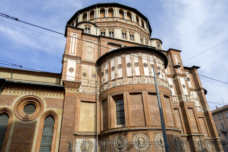 Santa Maria delle Grazie and mural of The Last Supper, Milan, Italy