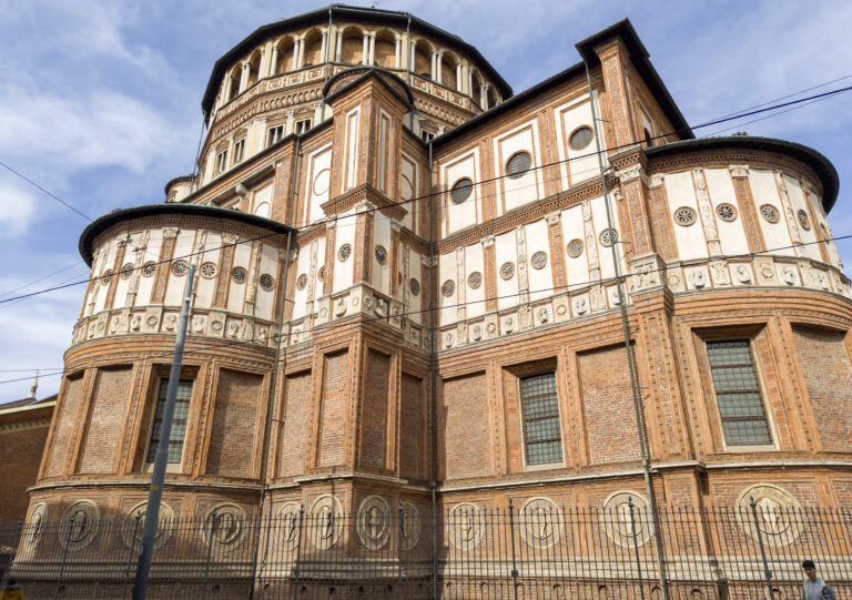 Santa Maria delle Grazie and mural of The Last Supper, Milan, Italy