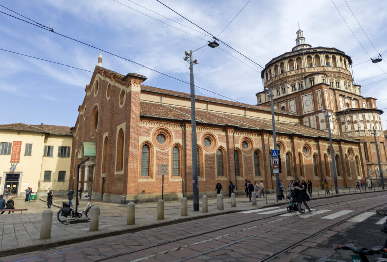 Santa Maria delle Grazie and mural of The Last Supper, Milan, Italy