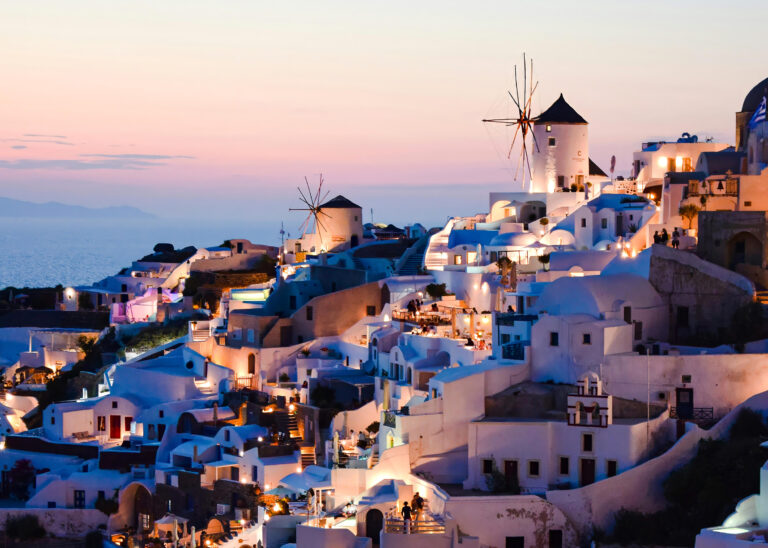 Oia Santorini Landscape, Greece