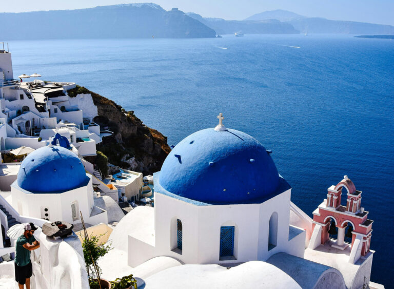 Oia Santorini Landscape, Greece