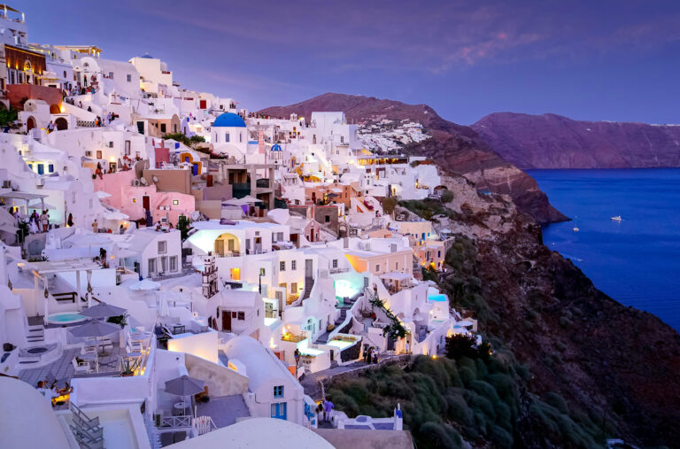 Oia Santorini Landscape, Greece