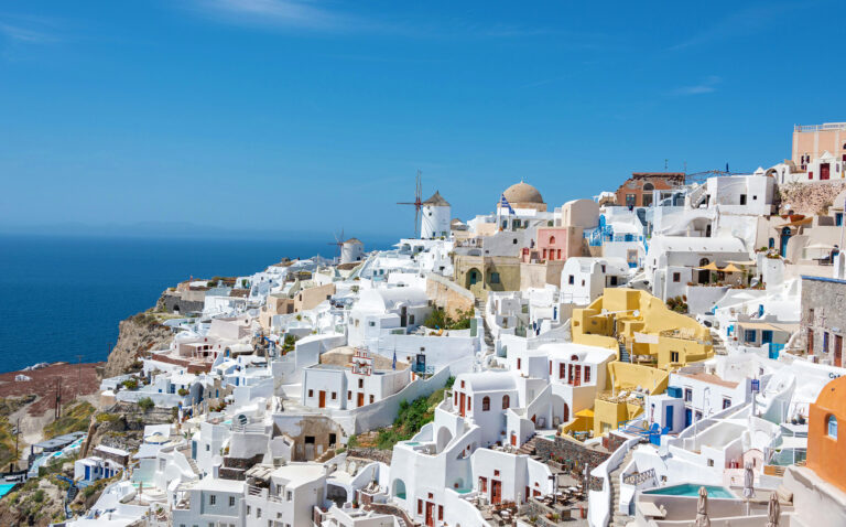 Oia Santorini Landscape, Greece