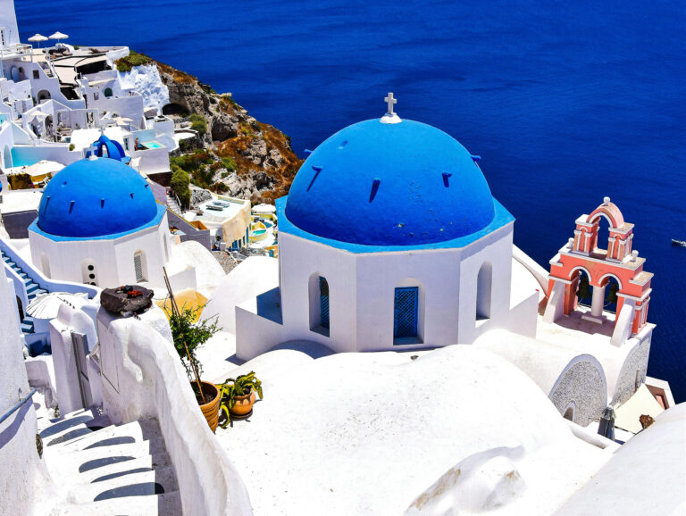 Oia Santorini Landscape, Greece