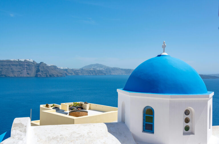 Oia Santorini Landscape, Greece