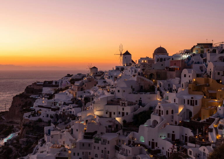Oia Santorini Landscape, Greece