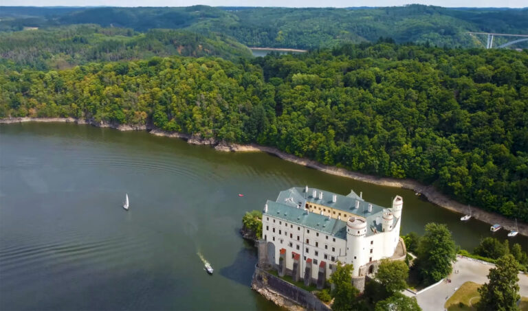 Orlík nad Vltavou castle, Czech Republic