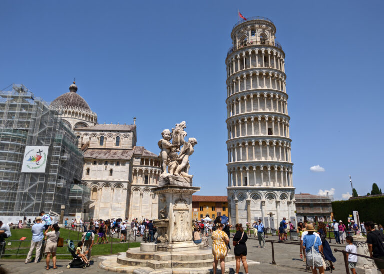 Pisa Leaning Tower and Cathedral, Piazza dei Miracoli, Italy