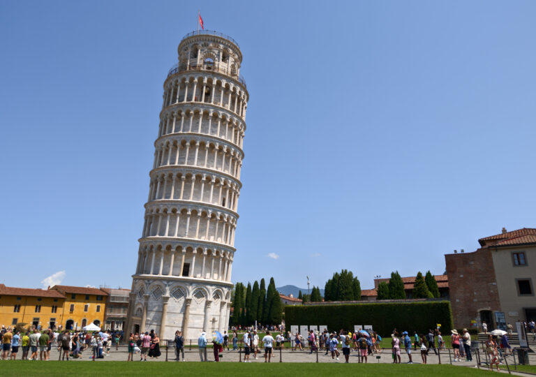 Pisa Leaning Tower and Cathedral, Piazza dei Miracoli, Italy