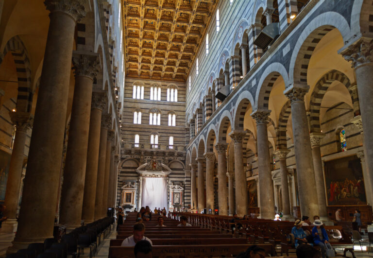 Pisa Leaning Tower and Cathedral, Piazza dei Miracoli, Italy