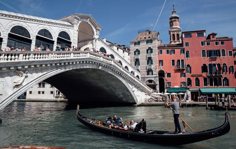 Rialto Bridge and Grand Canal, Venice, Italy