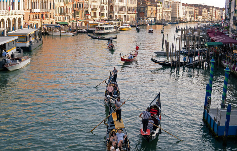 Rialto Bridge and Grand Canal, Venice, Italy
