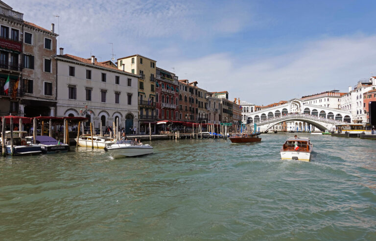 Rialto Bridge and Grand Canal, Venice, Italy