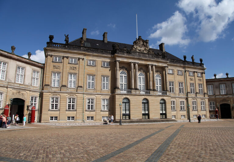 Amalienborg Palace, Copenhagen, Denmark