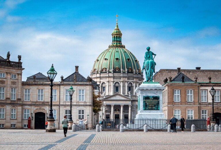 Amalienborg Palace, Copenhagen, Denmark