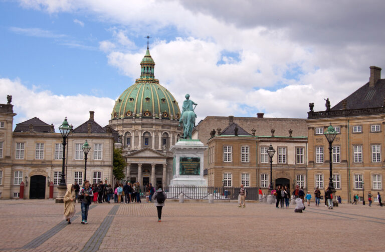 Amalienborg Palace, Copenhagen, Denmark