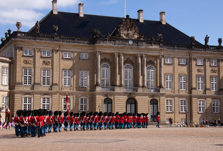 Amalienborg Palace, Copenhagen, Denmark