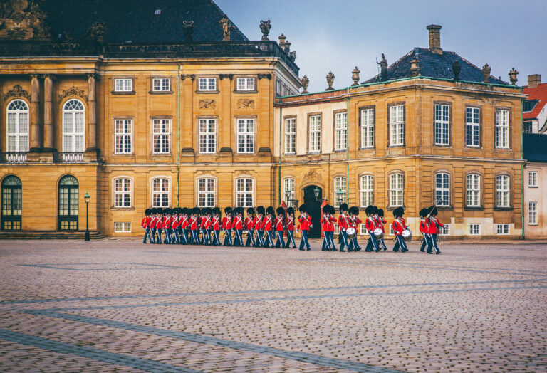 Amalienborg Palace, Copenhagen, Denmark