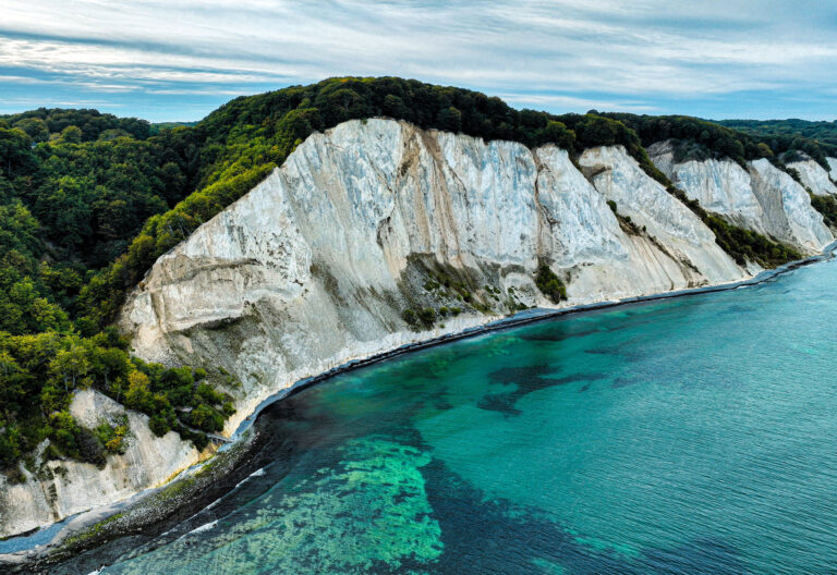 Møns Klint: Denmark’s Dramatic White Chalk Cliffs