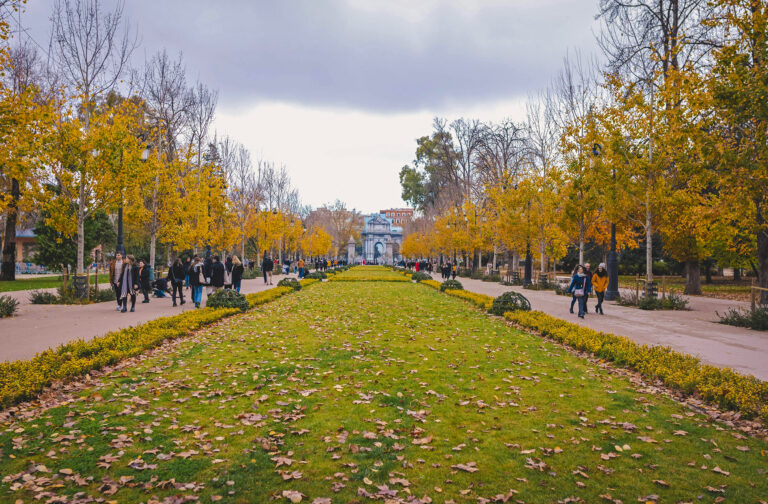 Parque del Retiro y Palacio de Cristal, Madrid, España