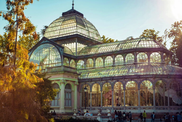 Parque del Retiro y Palacio de Cristal, Madrid, España