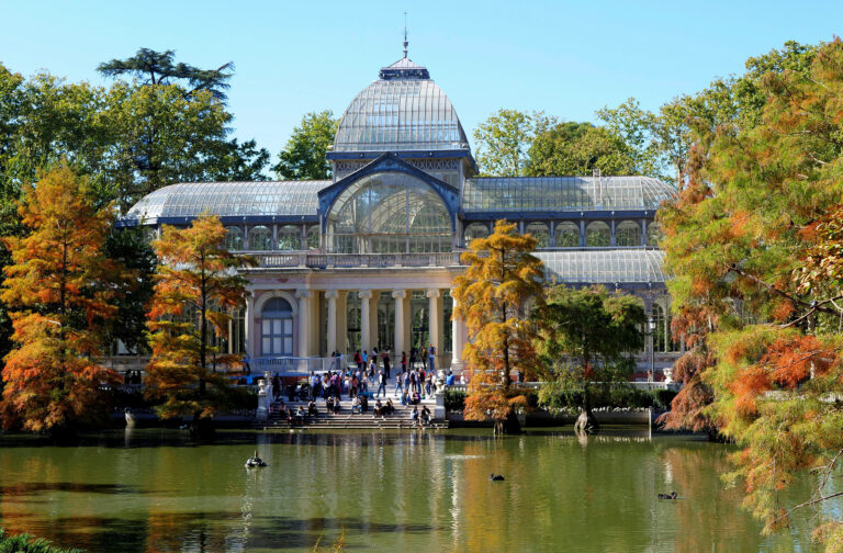 Parque del Retiro y Palacio de Cristal, Madrid, España