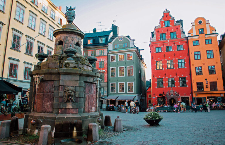 Stortorget square in Gamla Stan, Stockholm, Sweden