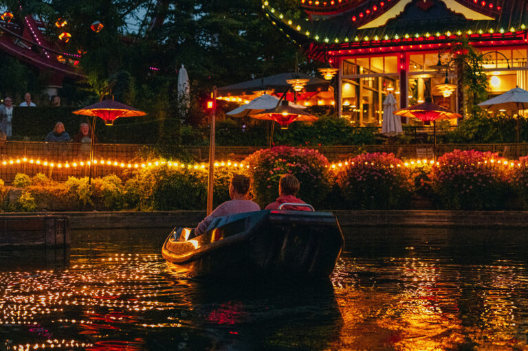 Tivoli Gardens & amusement park, Copenhagen, Denmark