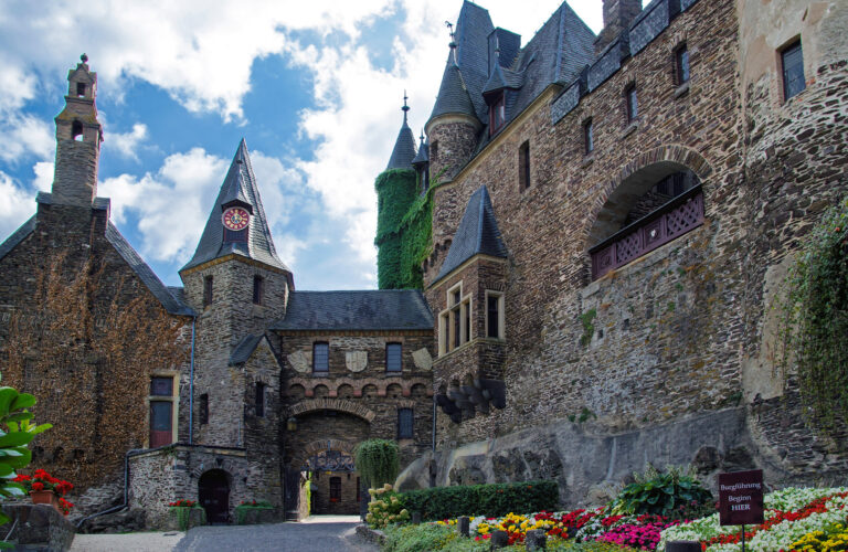 Castillo de Reichsburg Cochem, Renania-Palatinado, Alemania