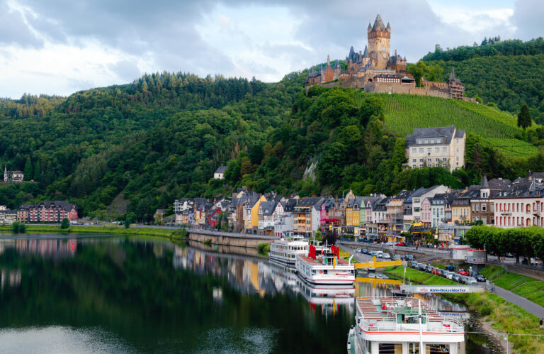 Castillo de Reichsburg Cochem, Renania-Palatinado, Alemania