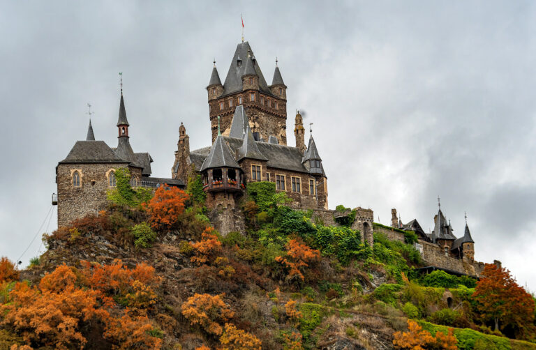 Castillo de Reichsburg Cochem, Renania-Palatinado, Alemania
