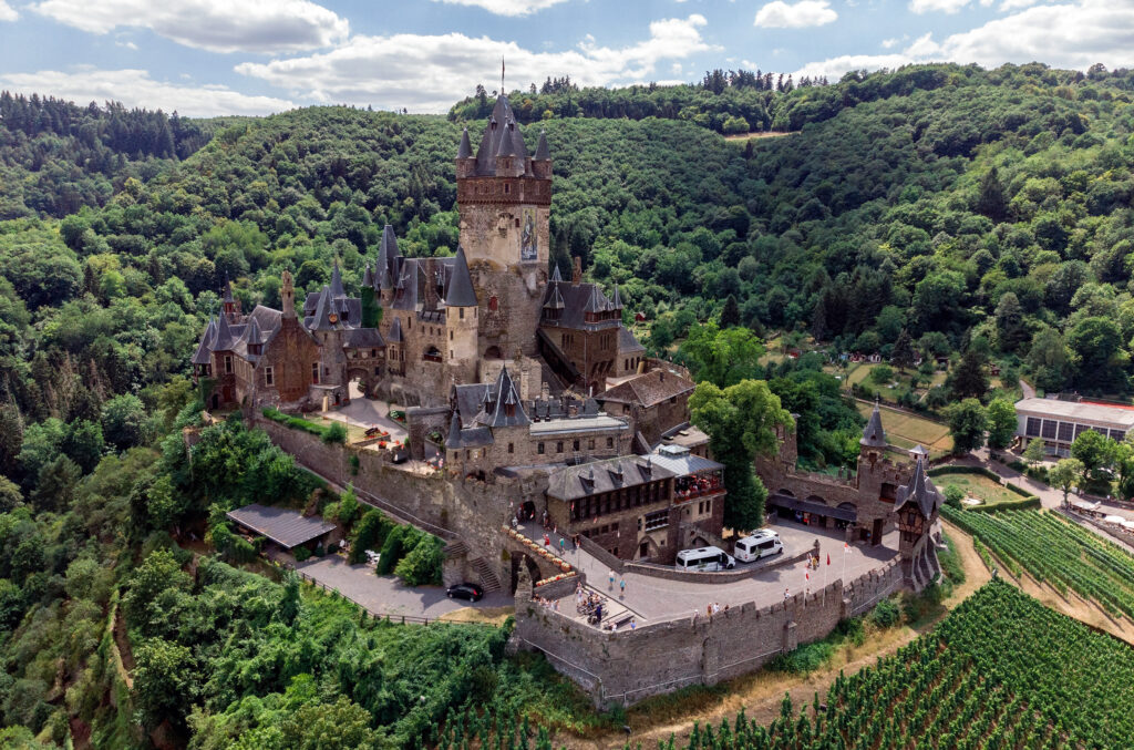 Reichsburg Cochem castle, Rhineland-Palatinate, Germany