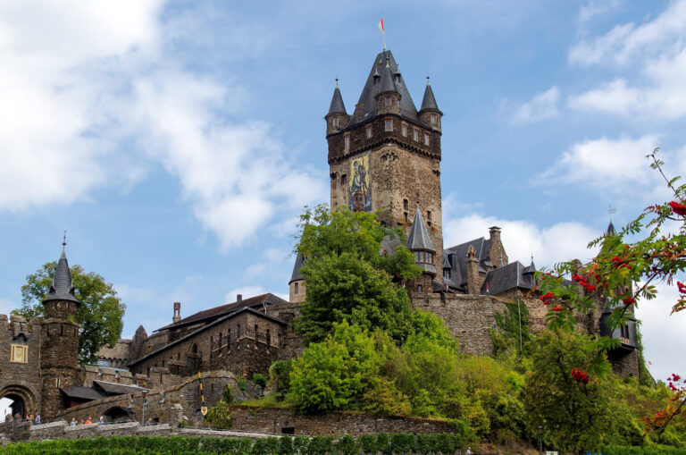 Castillo de Reichsburg Cochem, Renania-Palatinado, Alemania
