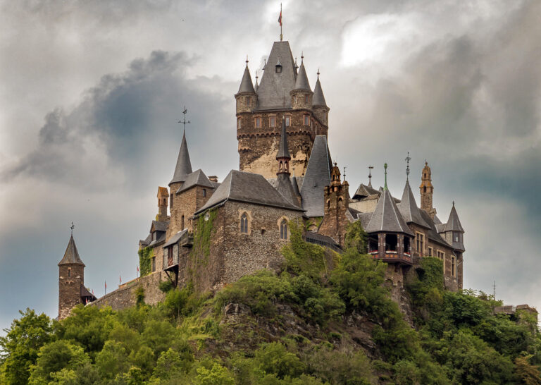 Castillo de Reichsburg Cochem, Renania-Palatinado, Alemania