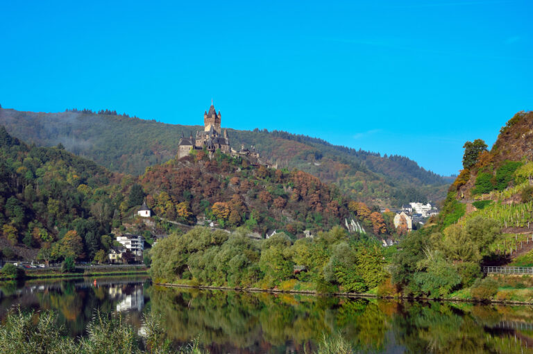 Castillo de Reichsburg Cochem, Renania-Palatinado, Alemania