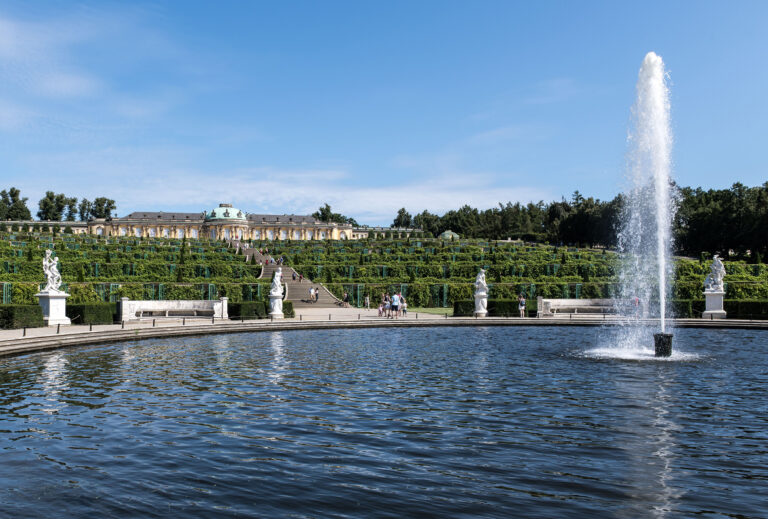 Sanssouci Palace and gardens, Potsdam, Germany