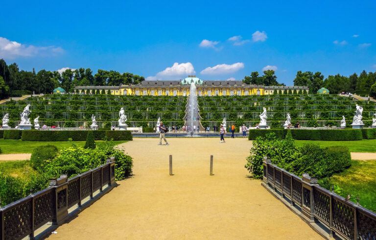 Sanssouci Palace and gardens, Potsdam, Germany